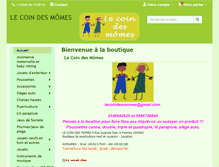 Tablet Screenshot of coindesmomes.fr